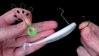 9 out of 10 anglers dont know this Fishing Hacks Your silicone lure wont slip anymore [upl. by Madeleine247]