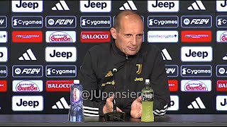 Conferenza stampa ALLEGRI pre JuveMilan quotYildiz possibile titolare su Pioli Inter e Marottaquot [upl. by Damara]