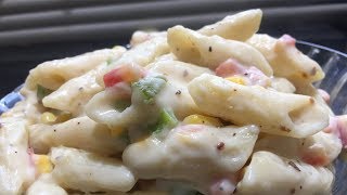 White Sauce Pasta Recipe in Hindi [upl. by Osric]