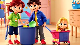 Exploring Household Chores  Daily Chores Activities  Learn English Vocabulary for Kids [upl. by Elolcin710]