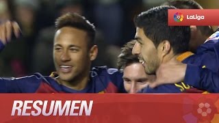 Resumen de Rayo Vallecano 15 FC Barcelona [upl. by Annalla793]