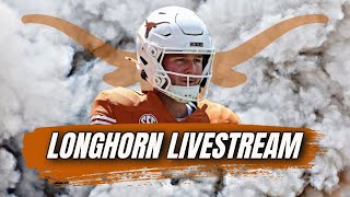 Longhorn Livestream  WILD Football Weekend  Answering YOUR Questions  Texas Football  Bye Week [upl. by Nylakcaj]