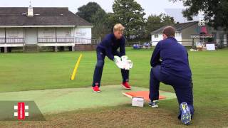 Wicket Keeping drills with Sam Billings [upl. by Aneert174]