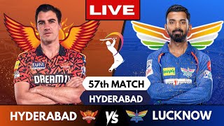 🔴 Live IPL SRH vs LSG Live Match Hyderabad vs Lucknow  IPL Live Scores amp Commentary ipl2024 [upl. by Sibel673]