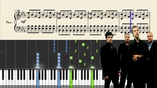 Coldplay  Clocks  Piano Tutorial  Sheets [upl. by Akerdnuhs]