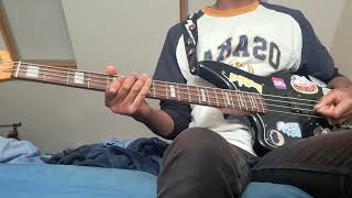 Treacherous Doctor  Wallows Bass Cover [upl. by Ennovehc937]