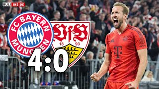 KANEHATTRICK FC Bayern ZERLEGT den VfB Stuttgart im TOPSPIEL [upl. by Tranquada]