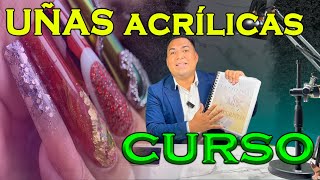 Aprende Aplicar UÑAS de ACRÍLICO Paso a Paso Sellado de Cuticula 2025 Curso GRATIS Uñas [upl. by Kruger]