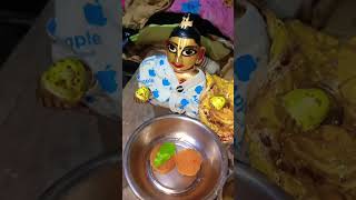 Hara krishna nilmoniloveladdugopalshortyoutubeshortharakrishnaradharadhagoodeveninggopal [upl. by Ragas570]