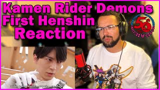 Quick Reactions Kamen Rider Demons First Henshin [upl. by Byers]