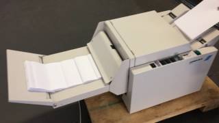 Plockmatic BM60 Bookletmaker SN L060C00245 [upl. by Cirillo663]