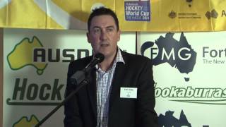 Kookaburras and Hockeyroos 2014 World Cup sendoff [upl. by Sher]