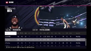 Neemias Queta drops 33 pts on former team Kings  NBA2K24 [upl. by Telrats]