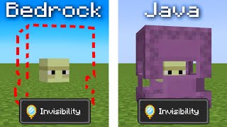 Java vs Bedrock [upl. by Cullan]