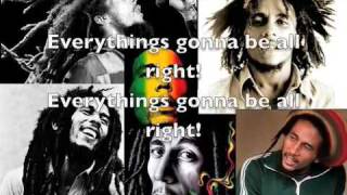 Bob Marley No Woman No Cry with lyrics [upl. by Comstock]