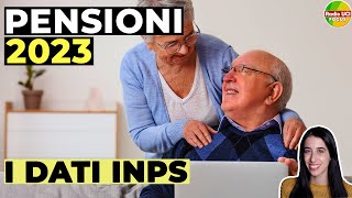 PENSIONI 2023 Losservatorio con i dati INPS [upl. by Marlette]