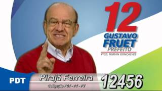 Pirajá Ferreira 12456  Gustavo Fruet 12 [upl. by Martens230]