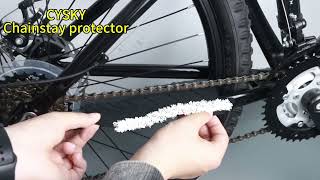 Bike chain stay protector chain guide protector [upl. by Inej750]