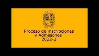 Paso a paso proceso de inscripción 20223 [upl. by Ihcur96]