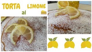 TORTA AL LIMONE  senza sbattitore e senza planetaria [upl. by Hui]