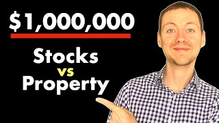 Stock Market vs Property  Fastest To 1000000 [upl. by Hcire825]