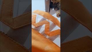 Sewing Tips And Tricks Imagine Normal Fabric Strip To Sleeves Design Using Asmr Shorts Asmr [upl. by Danila]