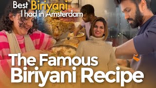 The Famous Biriyani recipe  Best Malabar Biriyani I had in Amsterdam  Happy evening [upl. by Bozuwa214]