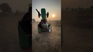 John Deere 🚜 nishudeswalstunt johndeere 5210 farming automobile khetibadi kishan janta jd [upl. by Erdda]