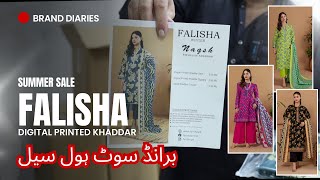 FALISHA Digital Printed Khaddar Ka Stock Aa Gaya  Wholesale Say Be Kam Qeemat  Buy Now [upl. by Nylrac254]