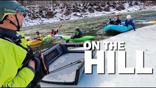 Paddling Polar Bear Club rings in New Years Day on the Colorado River — On the Hill Jan 1 2024 [upl. by Christophe]