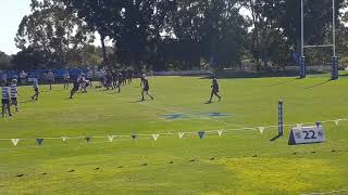 Brisbane State High School vs Nudgee College Rugby U13 2022 [upl. by Manbahs328]