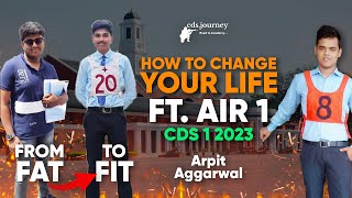 CDS 1 2023 AIR 1  Arpit Aggarwal [upl. by Yramanna]