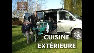 Van tour DIY VW AMENAGE MAISON PAR THOMAS  MEUBLE CUISINE DE FOU  DEMO PRIX  VOLKSWAGEN T5 [upl. by Annaeirb]