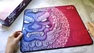 Unboxing Mousepad Tiger Gaming LongTeng Huoyun Special Edition [upl. by Batish]