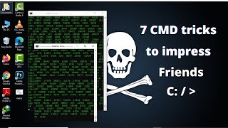 7 CMD tricks to impress your friends  command prompt  command line [upl. by Orgell]