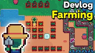 I finally added FARMING to my FARMING game Exo Colony Devlog 13 [upl. by Lim]