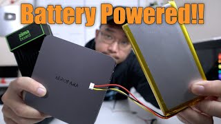 Powering a Mini PC with Lithium Battery using a DCDC Step up converter [upl. by Nashoma]