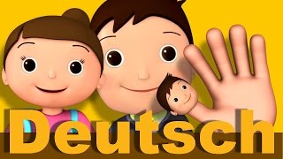 Familie Finger  Kinderlieder  LittleBabyBum [upl. by Jump304]