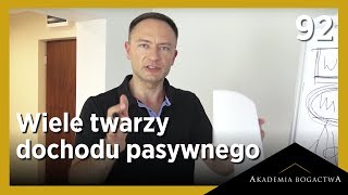 92 Nie tylko nieruchomości  wiele twarzy dochodu pasywnego  Kuba Midel [upl. by Laenej]