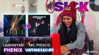 Lanonyme  Phenix ❙VS❙ Mc Pissco  Vaffanculo 5 ROUND1 ❙❙ VATOREACTION ♕♊ [upl. by Akemeuwkuhc792]