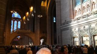 Toccata in F  Widor  Liverpool Cathedral [upl. by Eiruam]