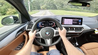 2023 BMW X3 xDrive30i POV Drive Impressions and ASMR [upl. by Mauro]