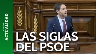 Así ha perdido el PSOE sus siglas quotSólo le queda la S de Sanchistaquot [upl. by Betteann463]