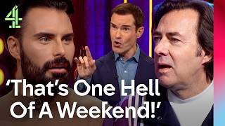 Jonathan Ross Brings Death amp Jimmy Carr Receives Some VERY Wrong Answers  I Literally Just Told You [upl. by Ugo]