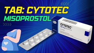 Tab Cytotec 💊  Cytotec Tablet  Misoprostol tablet how to use  Misoprostol 200 mcg Tablet Uses [upl. by Dalt]