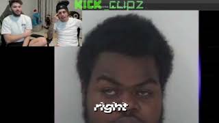 Adin Ross REACTS TO SHNAGGYS MUGSHOT adinross kickstreaming [upl. by Saunderson]