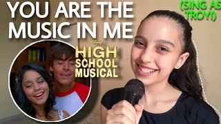 You Are The Music In Me Kelsi and Gabriellas Part Only  Karaoke  High School Musical [upl. by Dunston520]