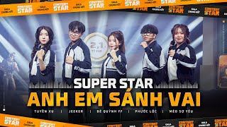 Content Star  Gala Chung Kết Anh Em Sánh Vai  Team Super Star [upl. by Annatnom]