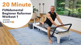 FUNdamental Beginner Reformer Workout 1 [upl. by Ssew]