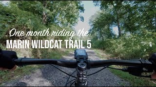 2020 Marin Wildcat Trail 5  My one month review [upl. by Ediva943]